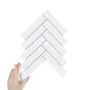 Tile Herringbone XL White Gloss