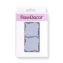 Sample: Arabesque Medium Baby Blue Gloss