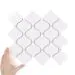 Current selected product: Tile Arabesque Large White Gloss