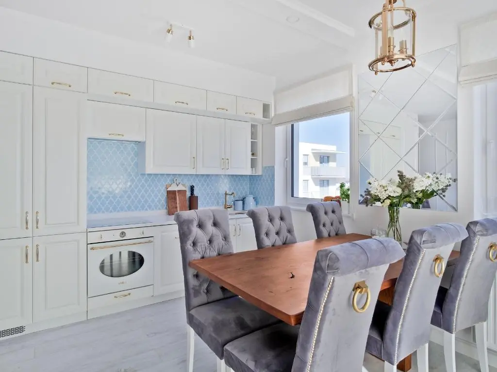Living Room with a Kitchenette