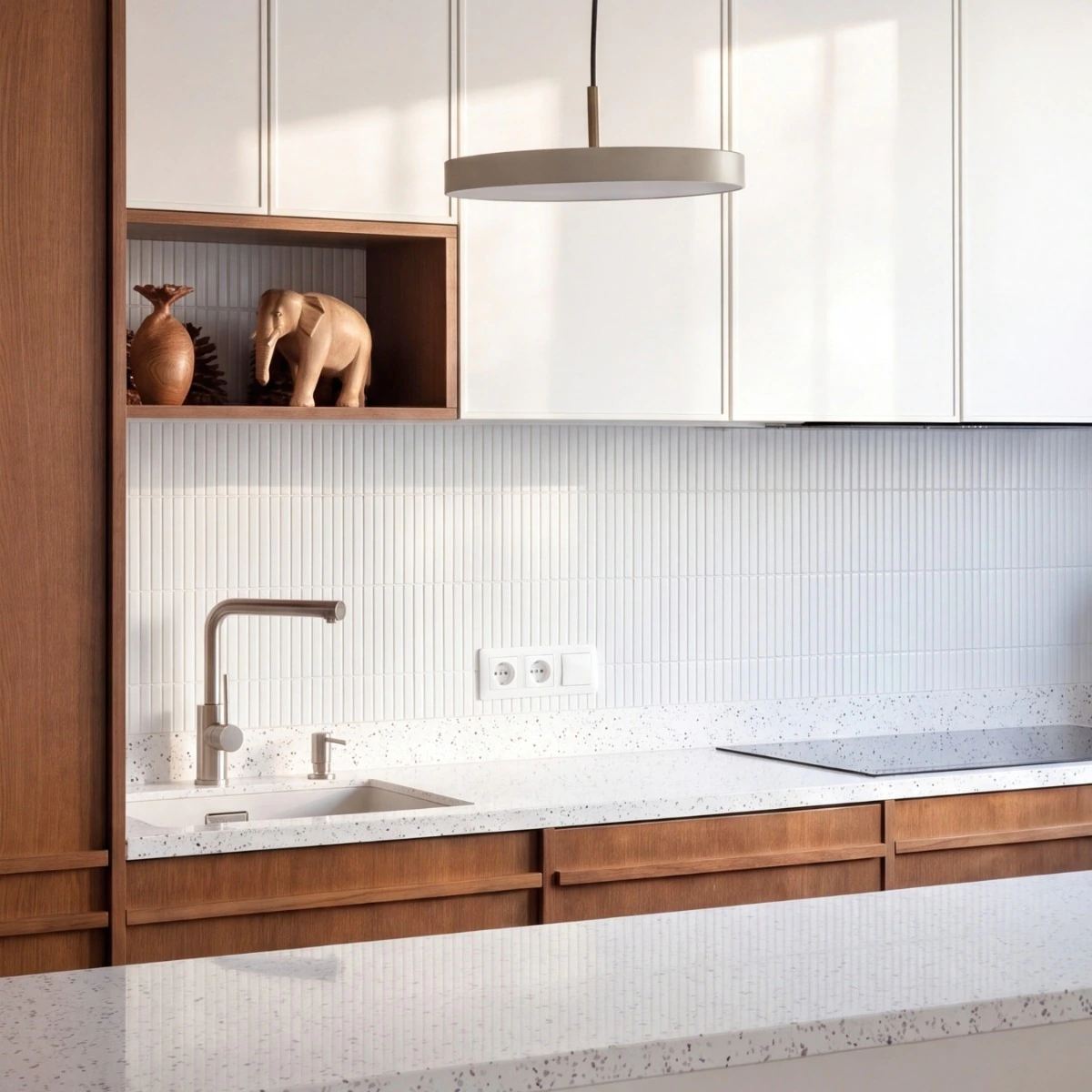 Raw Decor ceramic mosaic in interior