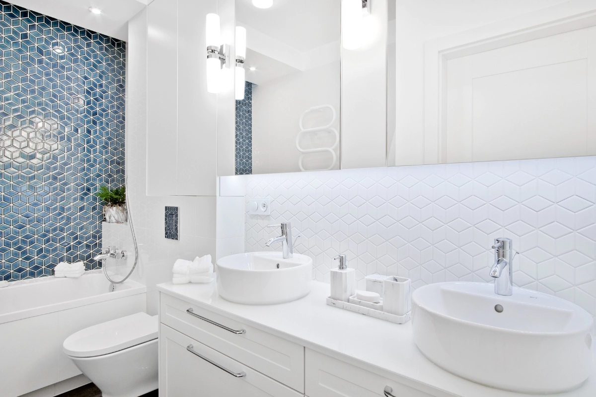 How to lay wall tiles
