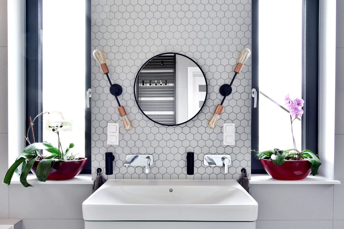 Bathroom tiles arrangements and inspiration