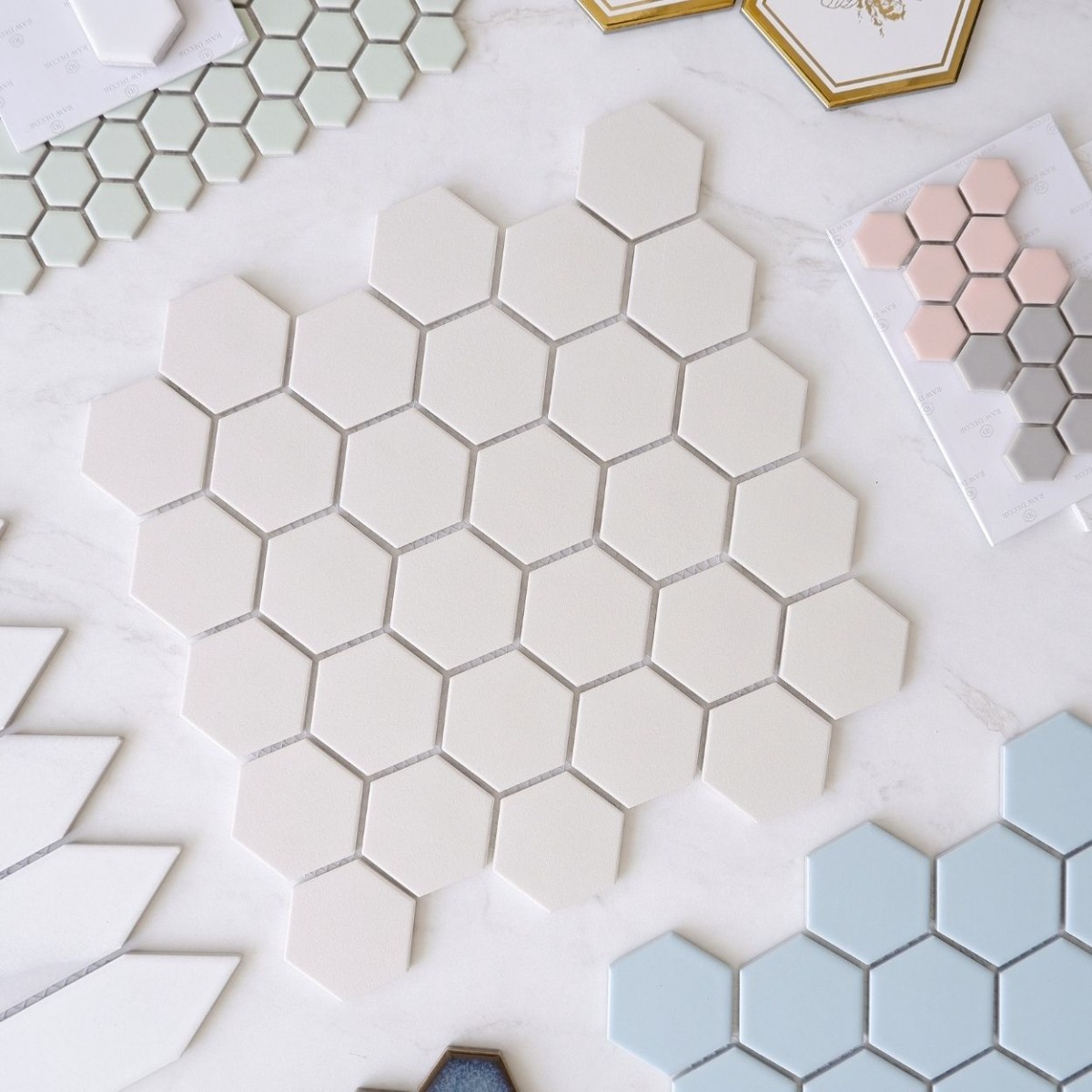 Hexagon Collection – sample layouts